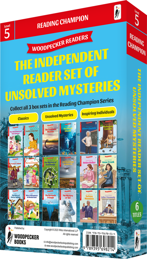The Independent Reader Set of Unsolved Mysteries (6 Vol. Boxed Set)