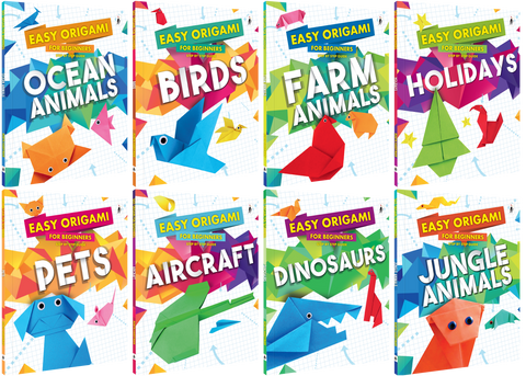 Easy Origami For Beginners (8 Vol. Set)