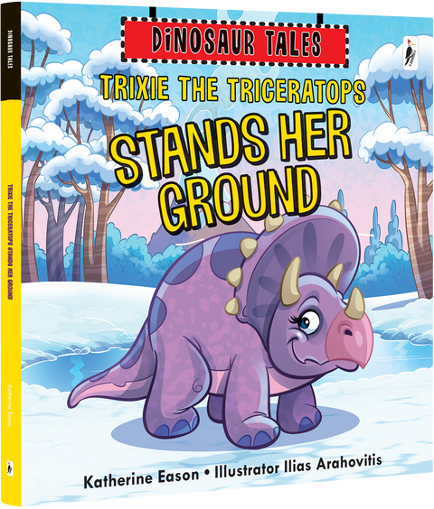 Trixie the Triceratops Stands Her Ground