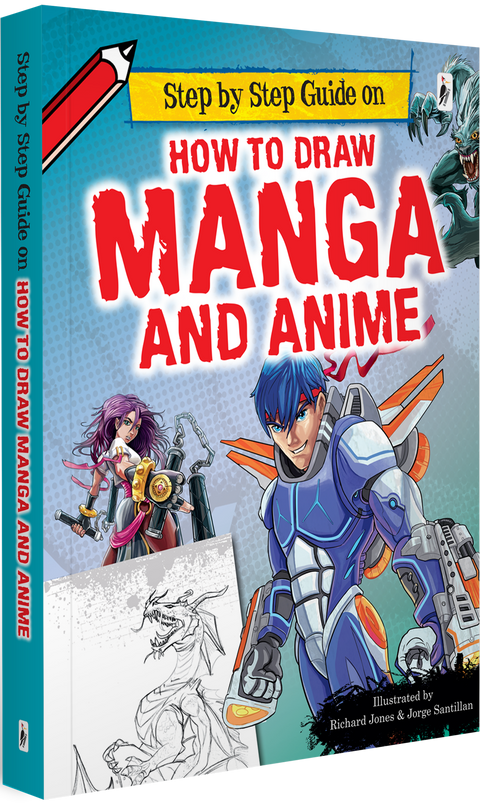 Step by Step Guide on How to Draw Manga & Anime (Bind-up"6 Books in 1")