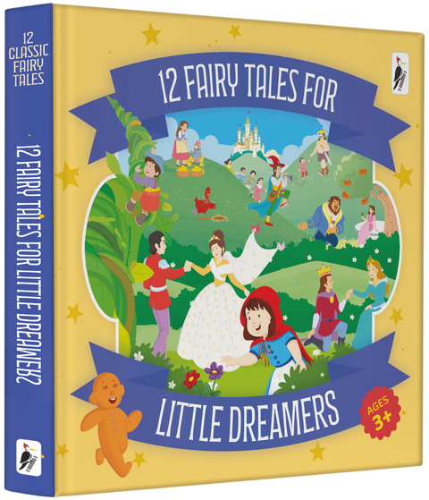 12 Fairy Tales for Little Dreamers (12 in 1 Bind-up)