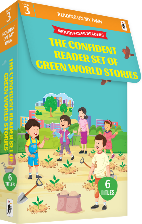 The Confident Reader Set of Green World Stories (6 Vol. Boxed Set)