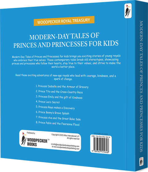 Modern-Day Tales of Princes and Princesses for Kids (Bind-up "8 Books in 1")
