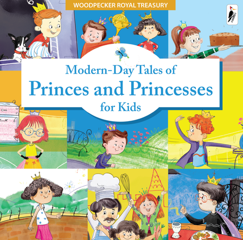 Modern-Day Tales of Princes and Princesses for Kids (Bind-up "8 Books in 1")