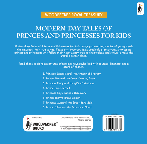Modern-Day Tales of Princes and Princesses for Kids (Bind-up "8 Books in 1")