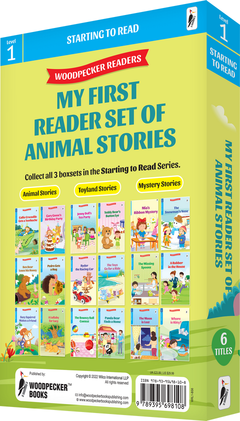 My First Reader Set of Animal Stories (6 Vol. Boxed Set)