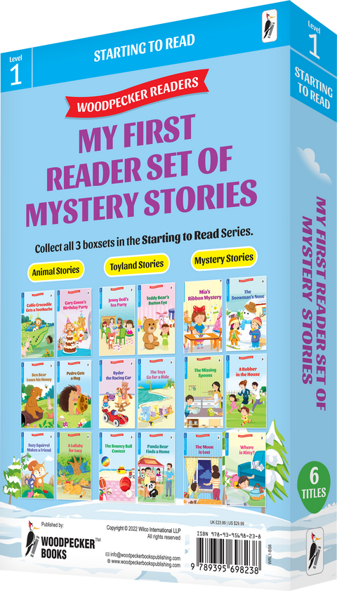 My First Reader Set of Mystery Stories (6 Vol. Boxed Set)