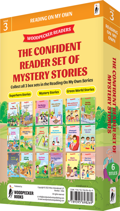 The Confident Reader Set of Mystery Stories (6 Vol. Boxed Set)