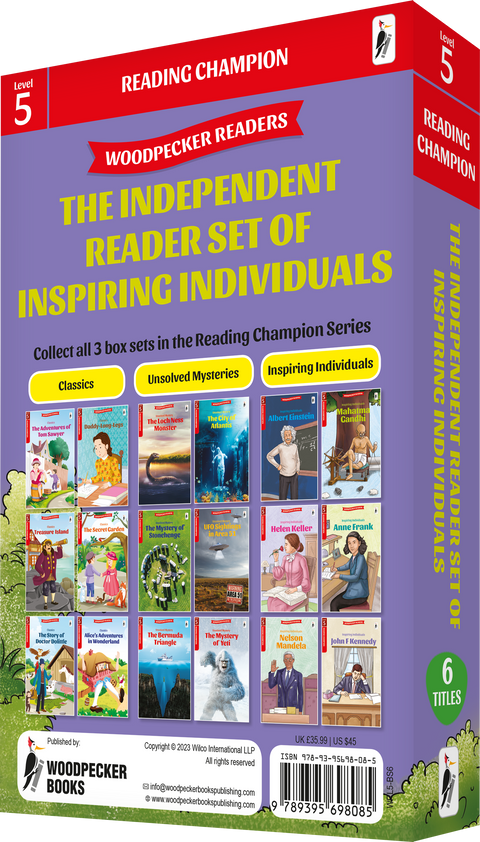 The Independent Reader Set of Inspiring Individuals (6 Vol. Boxed Set)