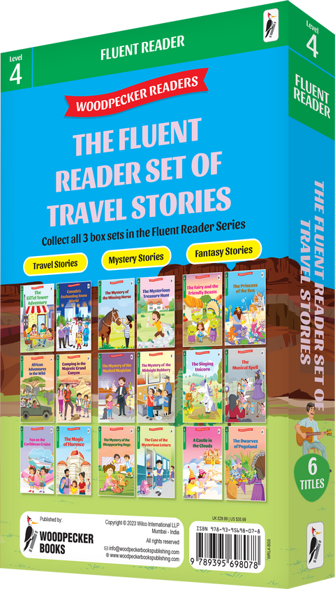 The Fluent Reader Set of Travel Stories (6 Vol. Boxed Set)
