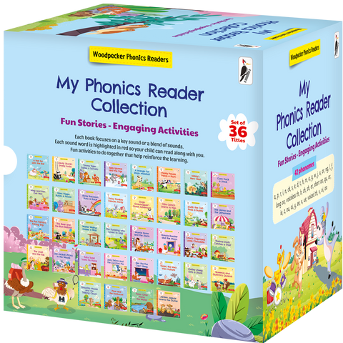 My Phonic Reader Collection (36 Vol. Boxed Set)