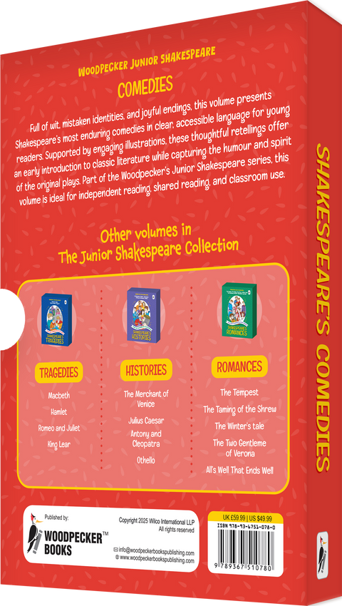 Shakespeare’s Comedies (5 Vol. Boxed Set)