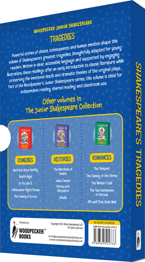 Shakespeare’s Tragedies (4 Vol. Boxed Set)