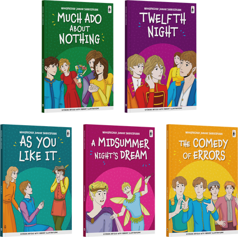 Shakespeare’s Comedies (5 Vol. Boxed Set)