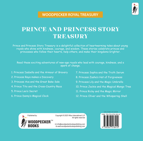 Prince and Princess Story Treasury (Bind-up "12 Books in 1")