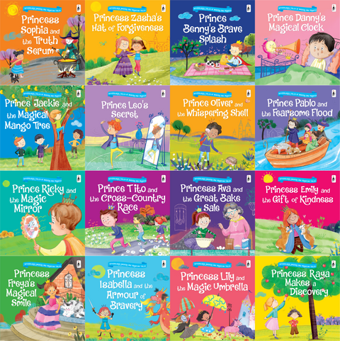 Modern-Day Prince and Princess Tales (16 Vol. Boxed Set)