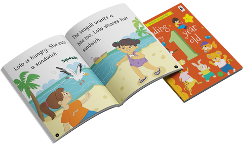 Reading with my 1 year old