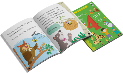 Reading with my 4 year old