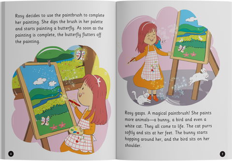 Reading with my 5 year old