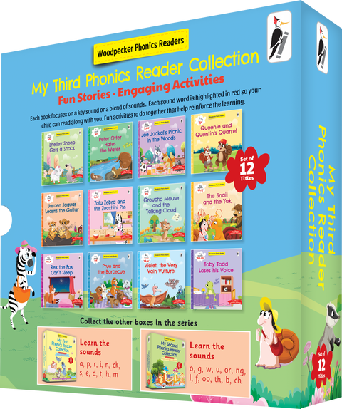 My Third Phonics Reader Collection (12 Vol. Boxed Set)