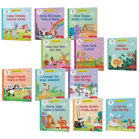 My First Phonics Reader Collection (12 Vol. Boxed Set)