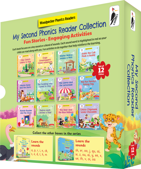 My Second Phonics Reader Collection (12 Vol. Boxed Set)