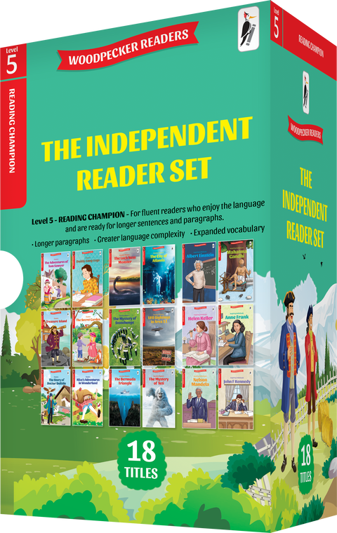 The Independent Reader Set (Level 5) (18 Vol. Boxed Set)