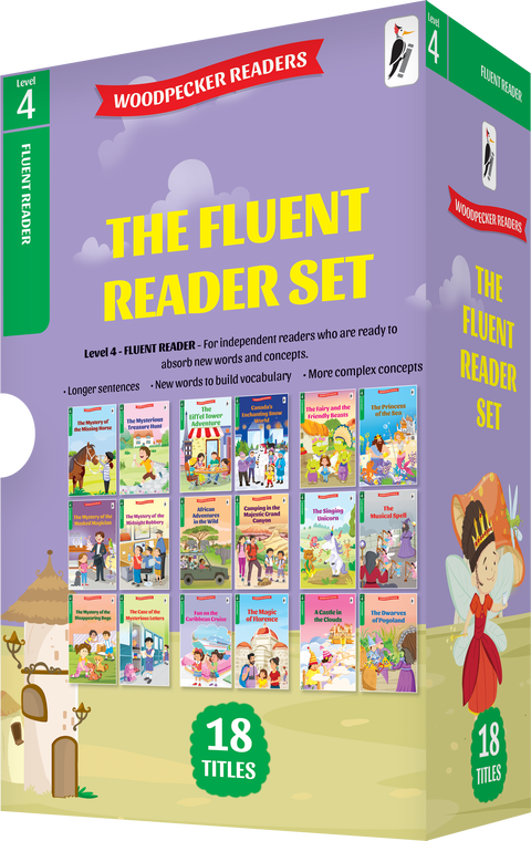 The Fluent Reader Set (Level 4) (18 Vol. Boxed Set)