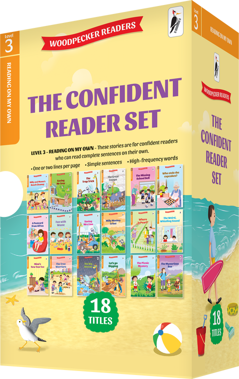 The Confident Reader Set (Level 3) (18 Vol. Boxed Set)