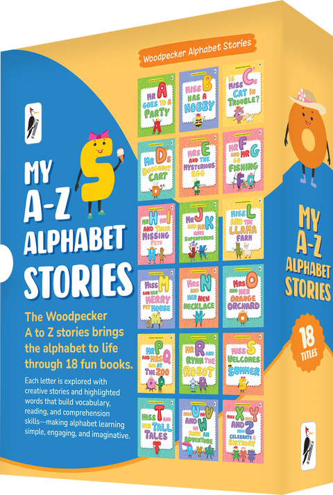 My A to Z  Alphabet stories (18 Vol. Boxed Set)