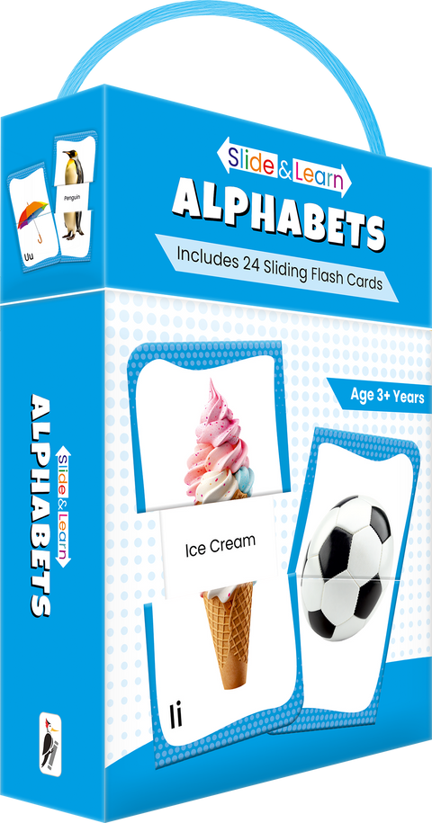Slide & Learn Flash Cards - ALPHABETS