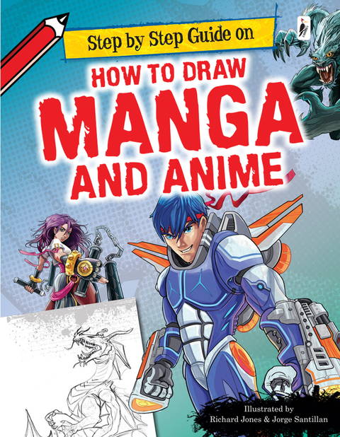 Step by Step Guide on How to Draw Manga & Anime (Bind-up"6 Books in 1")