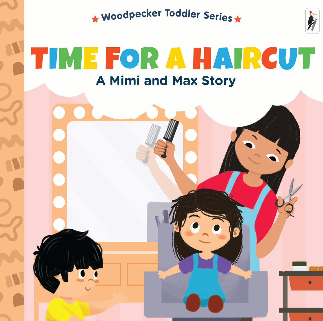 A book cover about getting a haircut, unrelated to gutter abutment