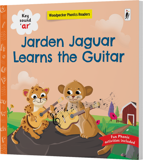 Jarden Jaguar Learns the Guitar