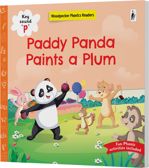 Paddy Panda Paints a Plum