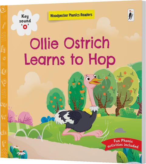 Ollie Ostrich Learns to Hop