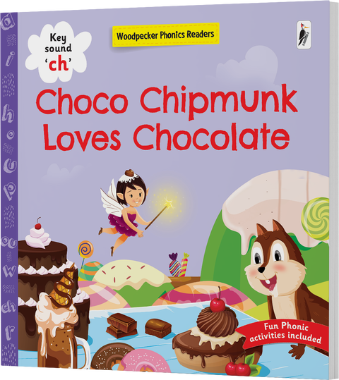 Choco Chipmunk Loves Chocolate