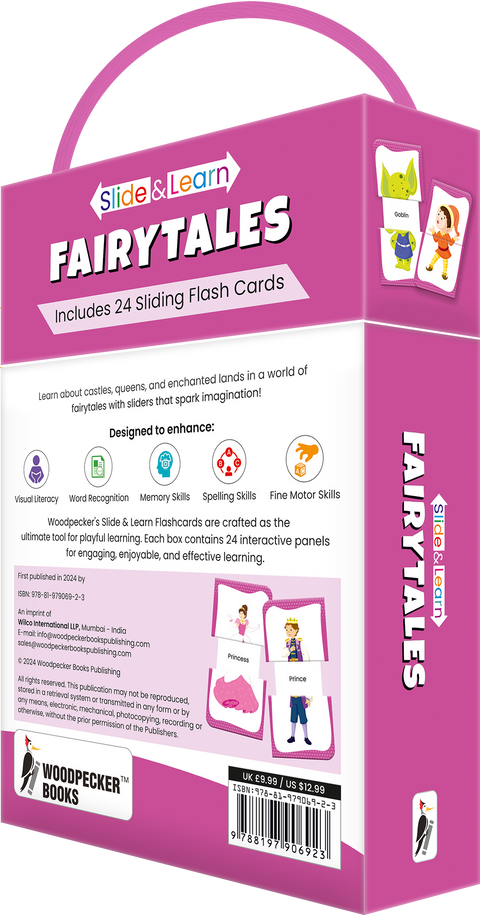 Slide & Learn Flash Cards - FAIRYTALES