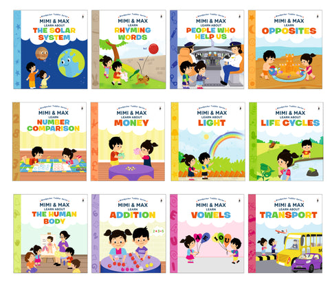Mimi and Max Learn Series  (12 Vol. Set)