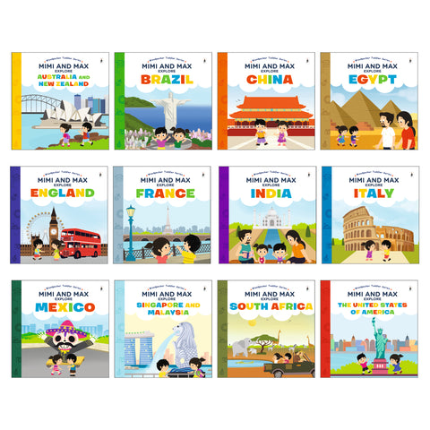 Mimi and Max Explore (12 Vol. Set)