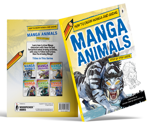 How to Draw Manga and Anime Step by Step Guide (6 Vol. set)