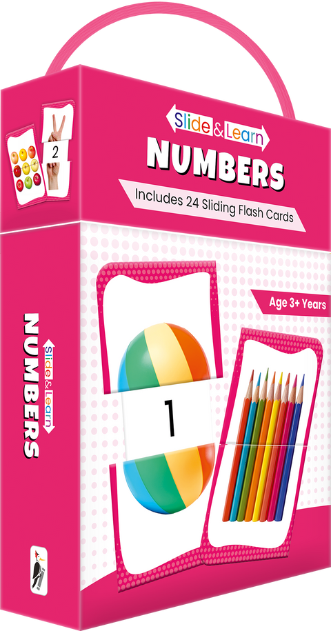 Slide & Learn Flash Cards - NUMBERS