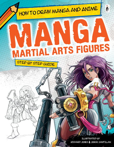 How to Draw Manga and Anime - Martial Arts Figures