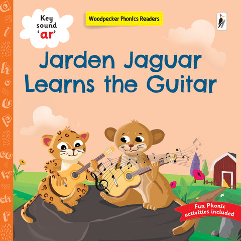 Jarden Jaguar Learns the Guitar