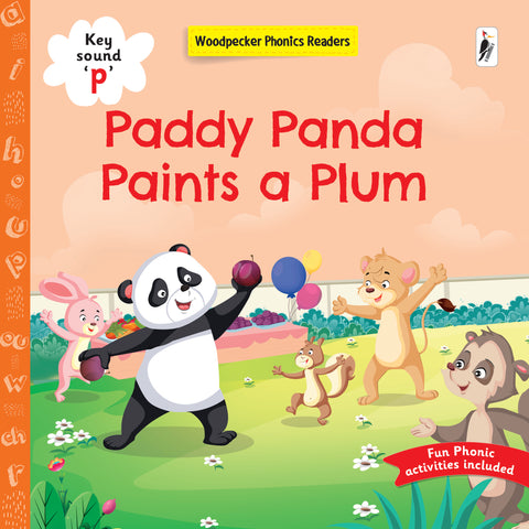 Paddy Panda Paints a Plum